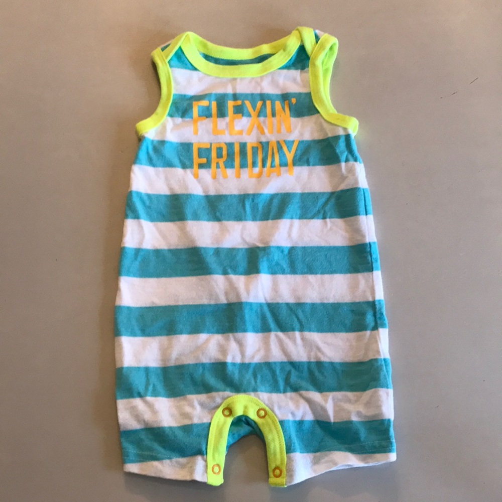 Cat & Jack Flexin Friday sleeveless coverall